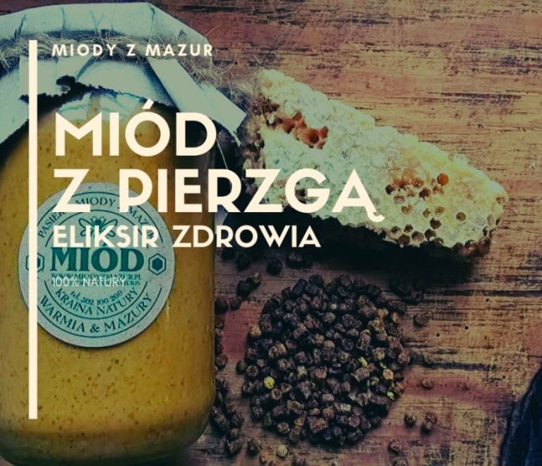 TURBO MIÓD -Miód z pierzgą